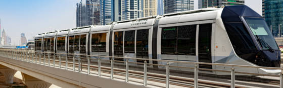 Railroads, tunnels and bridges in Dubai
